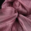 Shiny Pleated Organza Fabric for Elegant Wedding Dress Styling