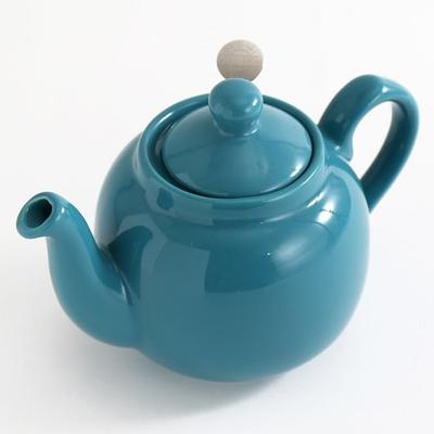 London Pottery Teapot 2 Cups 550ml Farmhouse Aqua British Brand Tea