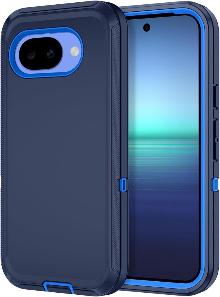 3IN1 Full Body Protect Defender Dust/Drop Proof Case for Google Pixel 10A 9A 8A Pro XL Rugged Original Heavy Duty Ott-Box Funda