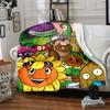 Plants Vs. Zombies Blanket Soft Warm Cozy Suitable for Bedding Seaside Livingroom for All Occasions Modern Style Birthday Christmas Gift Blanket