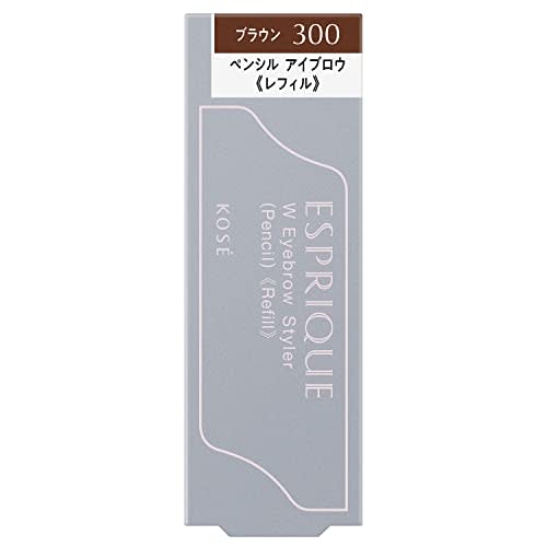 Esprique W Eyebrow Styler (Pencil) (Refill) BR300 Brown 0.1g 1.0 pieces