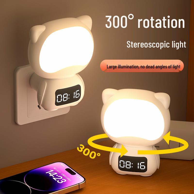 Cartoon-Nachtlicht: Baby Stillen & Augenschutz Nachttischlampe