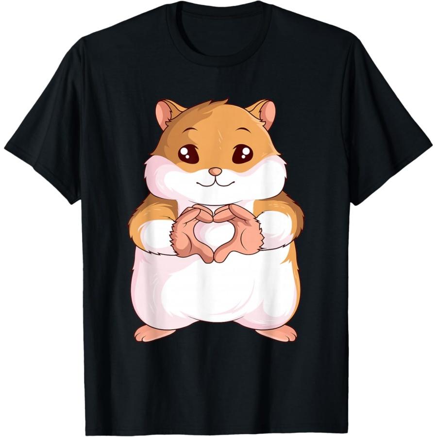 Любитель хомяков Хамми Женская футболка для девочек S