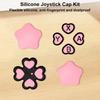 Silicone Soft D-pad Cross Button ABXY Key Sticker Skin Case For Nintendo Switch 2 Joy-Con Thumb Stick Grip Cap Cover For NS 2