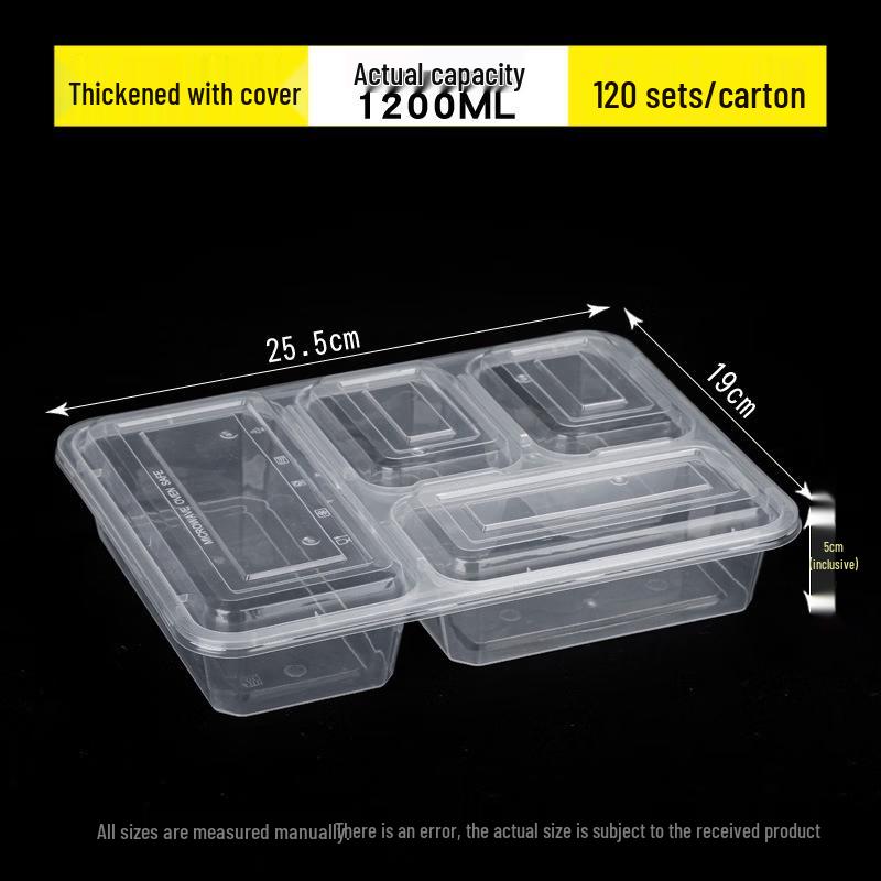 DeShangYuan Disposable Multi-Compartment Takeout Meal Box