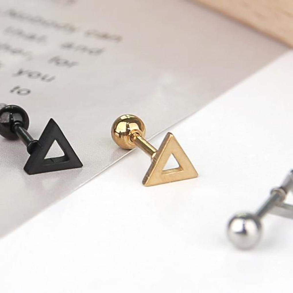 Women's Daily Pierced Triangle Piercing (Single)
