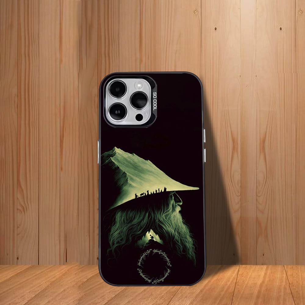 The L-LordS of the R-Rings Phone Case For iPhone 17,16,15,14,13,12,11,Mini,Pro,SE,MAX White Matte Shockproof Cover