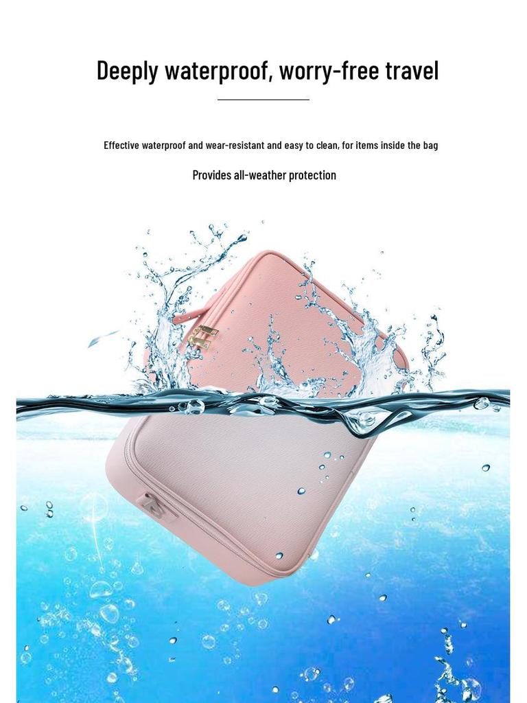 Large Capacity Portable Waterproof Makeup Artist Travel Bag