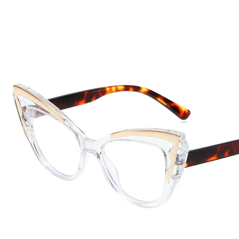 

Y2k популярные винтажные анти-синий свет оптические очки кошачий глаз женские роскошные брендовые дизайнерские очки для близорукости по рецепту сексуальные очки оправа