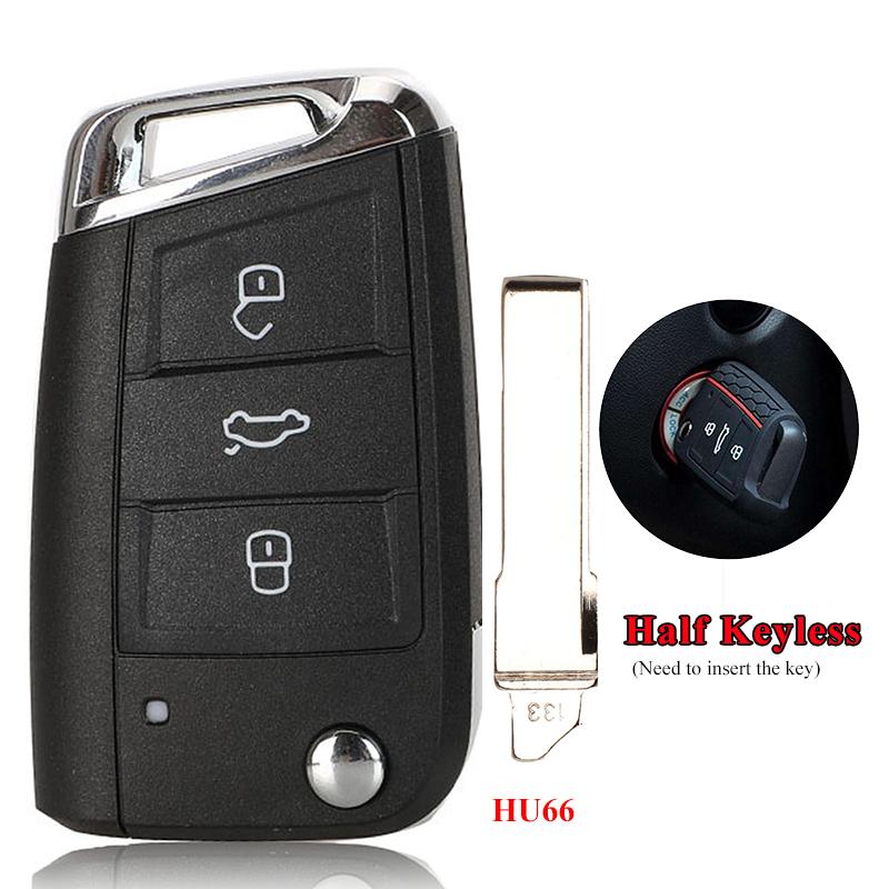 Car Remote Key 434MHz Megamos AES MQB for VW Seat Leon Ateca Golf7 MK7 Touran Polo Tiguan Skoda Octavia 5G6959752AB BB 6V0959752