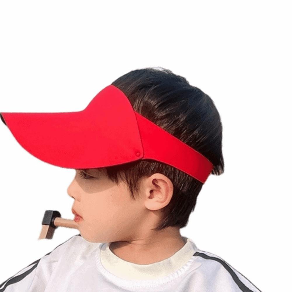 Quick-dry Kids Sunshade Hat Seamless Children's Sunscreen Cap Multicolor Summer Kid Sunhat  Boys