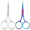 Nails Art Scissor Makeup Eyebrow Eyelash Trimmer Facial Hair Remover Manicure Scissor Nail Cuticle Tool Accessories Scissors