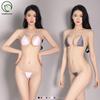  Kuszący Komplet Bielizny Bikini Stringi dla Kobiet