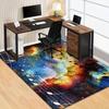 Galaxy Music Notes Rug: Cosmic Symphony for Living Room Decor | Unique Area Rugs Anti slip carpet can be machine washed