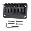 Bass Bridge Black Saddles 78 Mm With 5 Screws & 1 Wrench