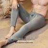 Hengyuanxiang Men's Thickened Fleece Thermal Underwear Pants