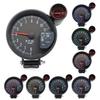 5 Inch Tachometer Gauge Black 7 Colors Backlight With Shift Light Peak Sound LED Flash When RPM Warning Tachometer Gauge