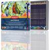 Derwent Inktense Pencils Tin, Set of 24, Great for Holiday Gifts, 4mm Round Core, Firm Texture, Watersoluble, Ideal for