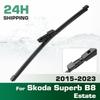 Rear Windshield Wipers Blades,Premium All-Season Wiper blades Replacement For Skoda Superb B8 Estate 2015-2023