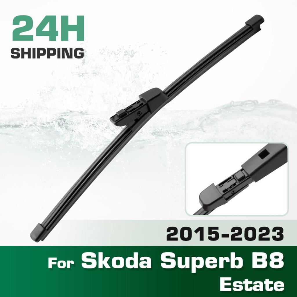 Rear Windshield Wipers Blades,Premium All-Season Wiper blades Replacement For Skoda Superb B8 Estate 2015-2023