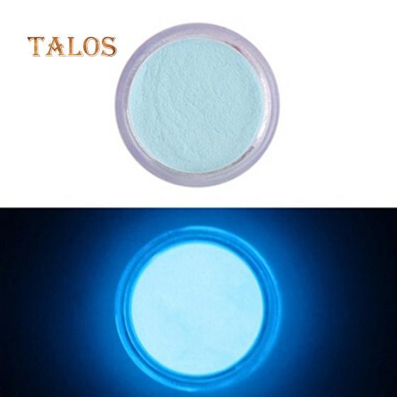 

10 шт. Серебристая блестящая пудра для ногтей, светящаяся пудра для дизайна ногтей, сделай сам, флуоресцентная акриловая пудра для ухода за ногтями