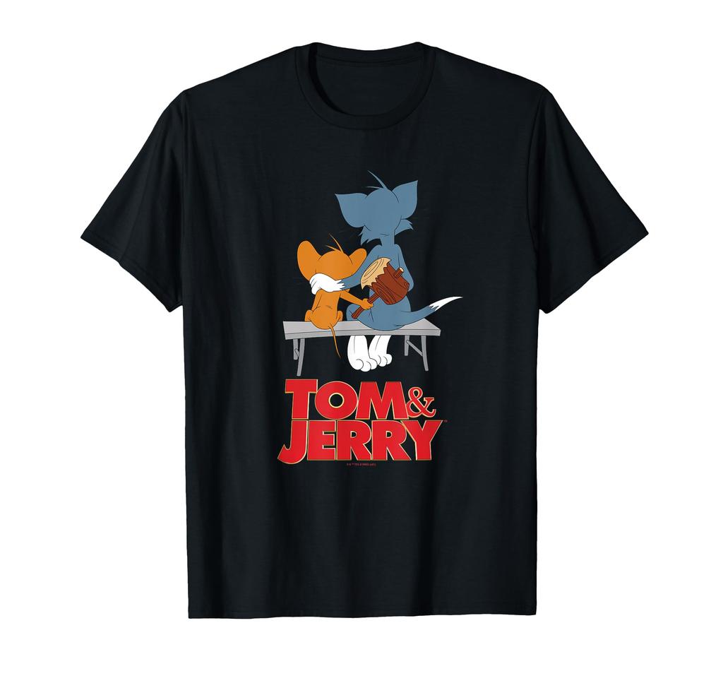 Tom & Jerry Movie Park Bench T-Shirt