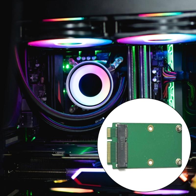 Schützende Mini-PCIE-Konvertierungskarte Mini-PCIE-Adapterkarte zum Testen von Geräten ohne Leistungsbeeinträchtigung