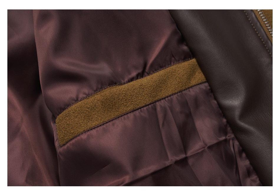 FEE THE END Men's Retro Suede Workwear Jacket - Loose Lapel Silhouette