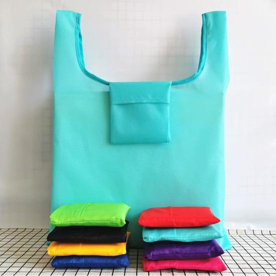 Reusable Shopping Bag Washable Foldable Grocery Tote Heavy Duty Oxford Cloth Grocery Bag for Market Trip Camping Commuting