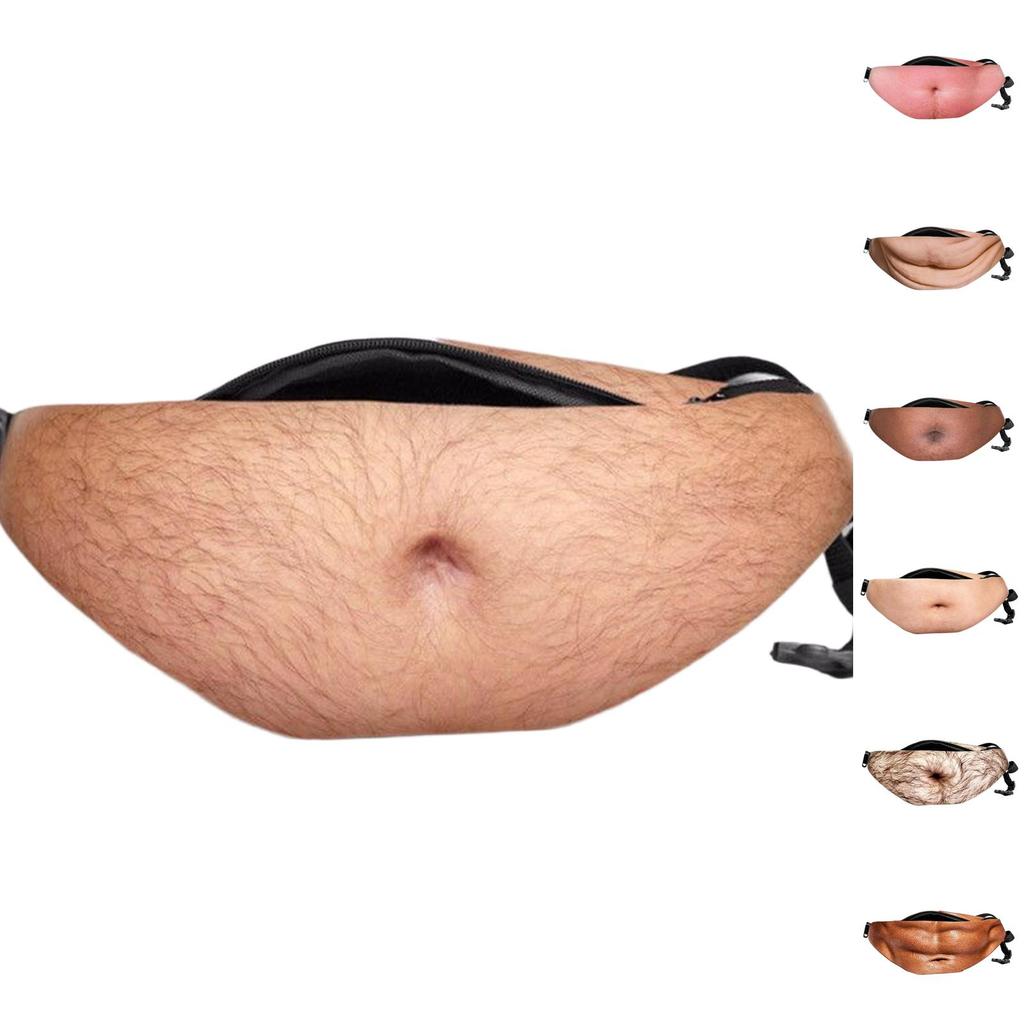 Marsupio Realistico Divertente Finto Marsupio per Feste in Costume e Scherzi