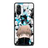 Jujutsu Kaisen Anime Tempered Glass Case Funda For Xiaomi Redmi Note 9S 10 11 9 8 Pro 10S 8T 9T 9A 9C K40 Back Shell Cover Coque