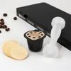 Multifuntional Coffee Tamper Coffee Pods Shell Coffee Pods Tamping Tool Coffee Making Tool for Coffee Enthusiasts