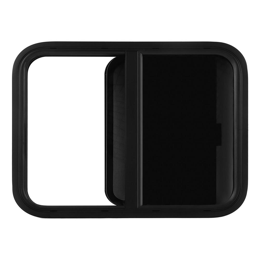 Push Pull Window Rounded Corner UV Proof Sealed Oxidation Resistant Smooth Polished for RV Camper En