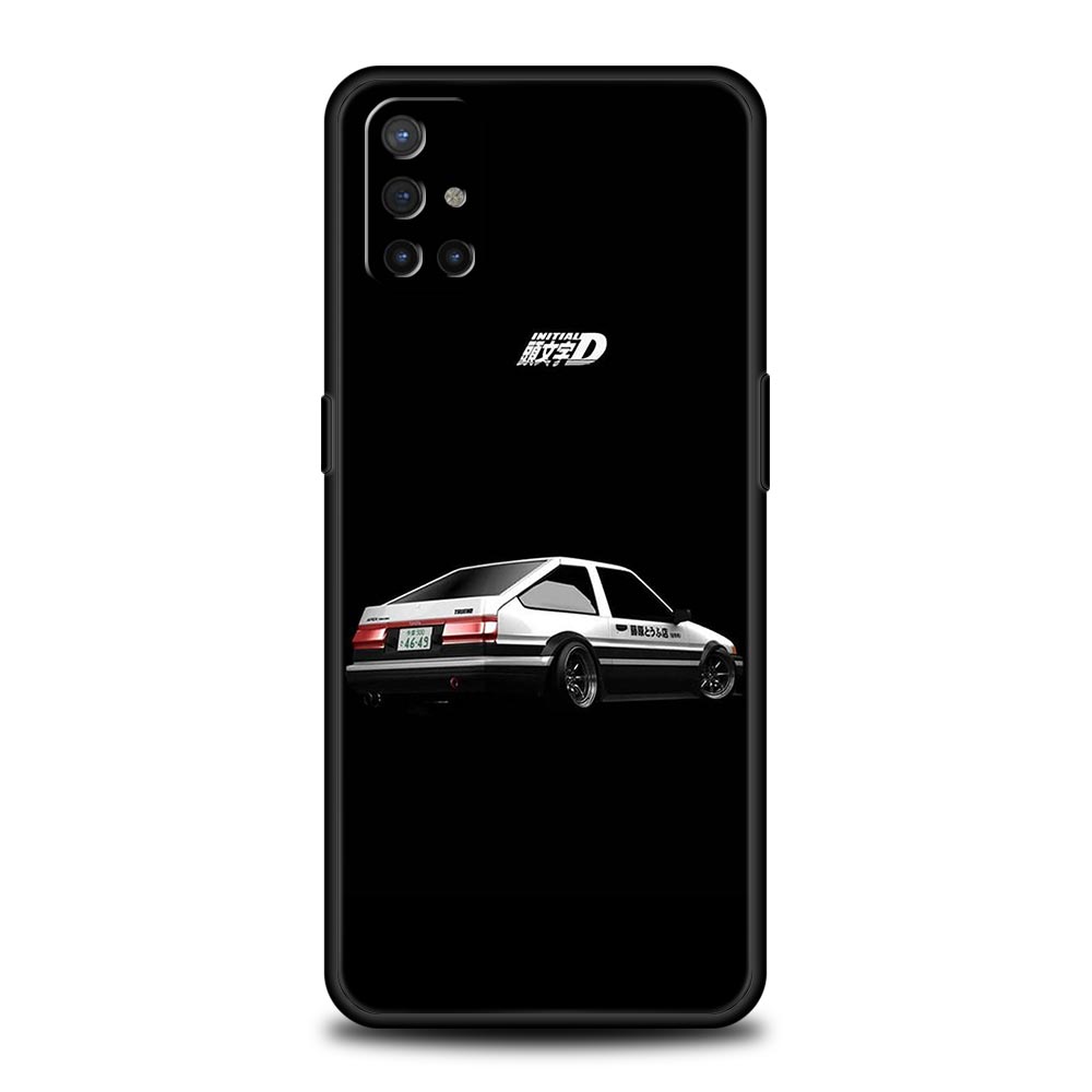 Phone Case For Oneplus 13R 13 12 10T 11 R10 Nord N100 N200 N10 9 9R CE 2 3 Z Pro Lite 5G Soft TPU Cover Initial D Car Fundas Bag