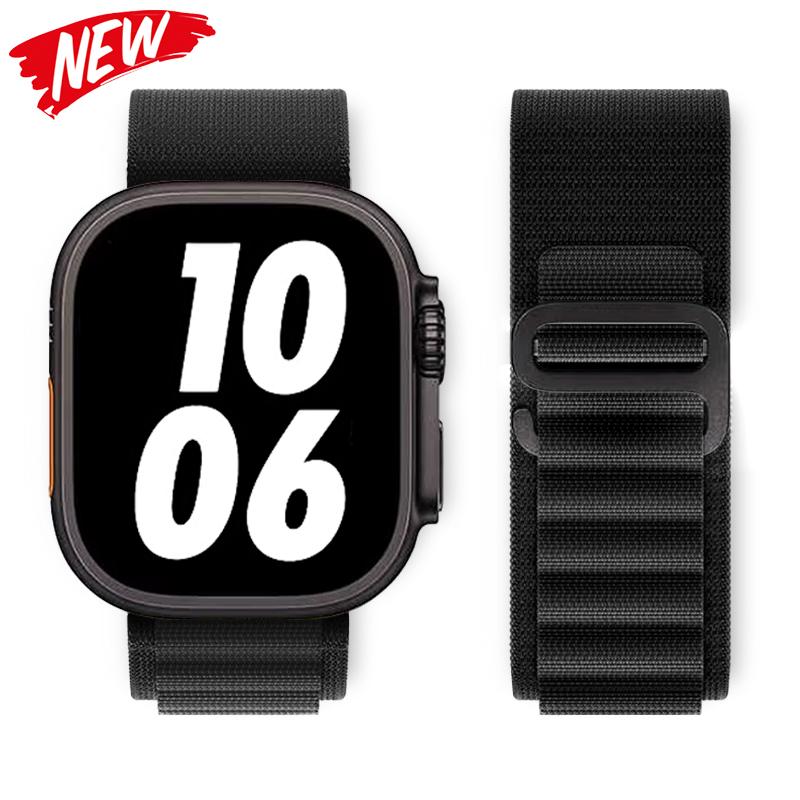 

Альпийский ремешок для Apple Watch Band Series 10 9 8 7 SE Ultra 2 41мм 42мм 45мм 46мм 49мм 40мм 44мм IWatch Correa Ремешок Браслет 42-44-45-46-49mm