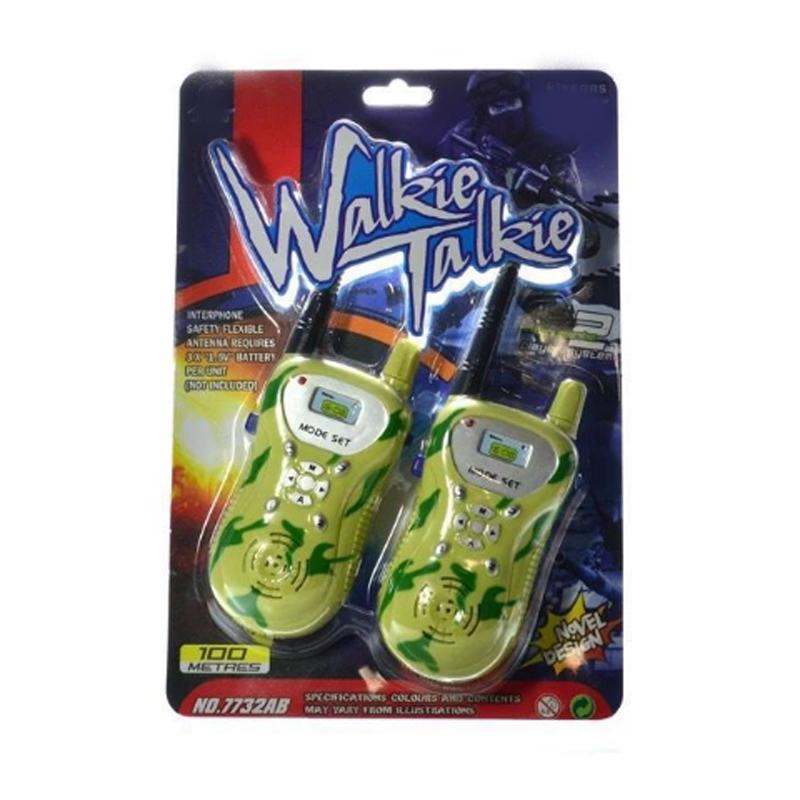 Buy Pair Mini Toy Walkie Talkies Kids Radio Frequency Portable at