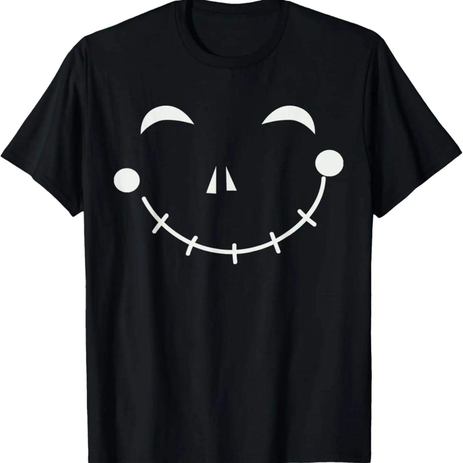 Smiling Halloween Face - Halloween costume T-Shirt S чёрный