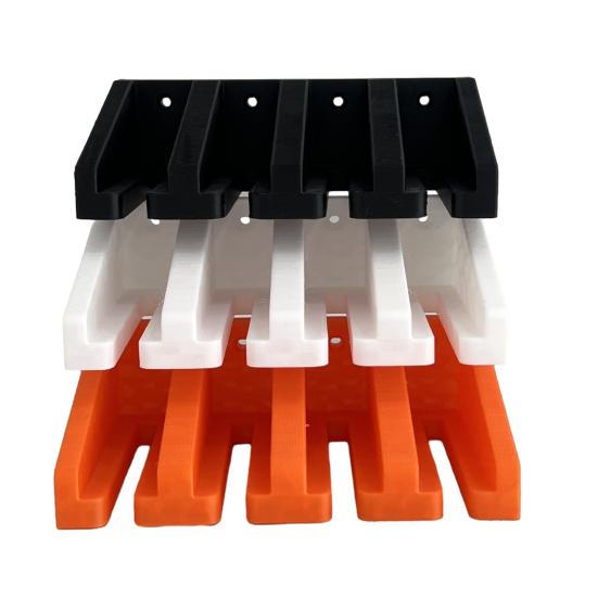 Parallel Clamp Rack Wall-Mounted Clamps Holder Stores Up to 4 Woodworking Clamps Bar Clamps Organizer for Workshop Shed