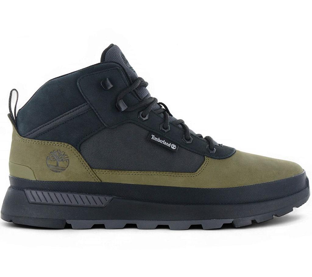 TIMBERLAND Field Trekker Mid - Herren Boots Schuhe Stiefel Leder Grün TB0A6DPS-EO8 ORIGINAL