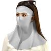 Vollgesichts-Sonnenschutzmaske - Atmungsaktiver UV-Sonnenschutz-Gaiter, Nahtlose Nackenabdeckung für den Außenbereich Für B6W1