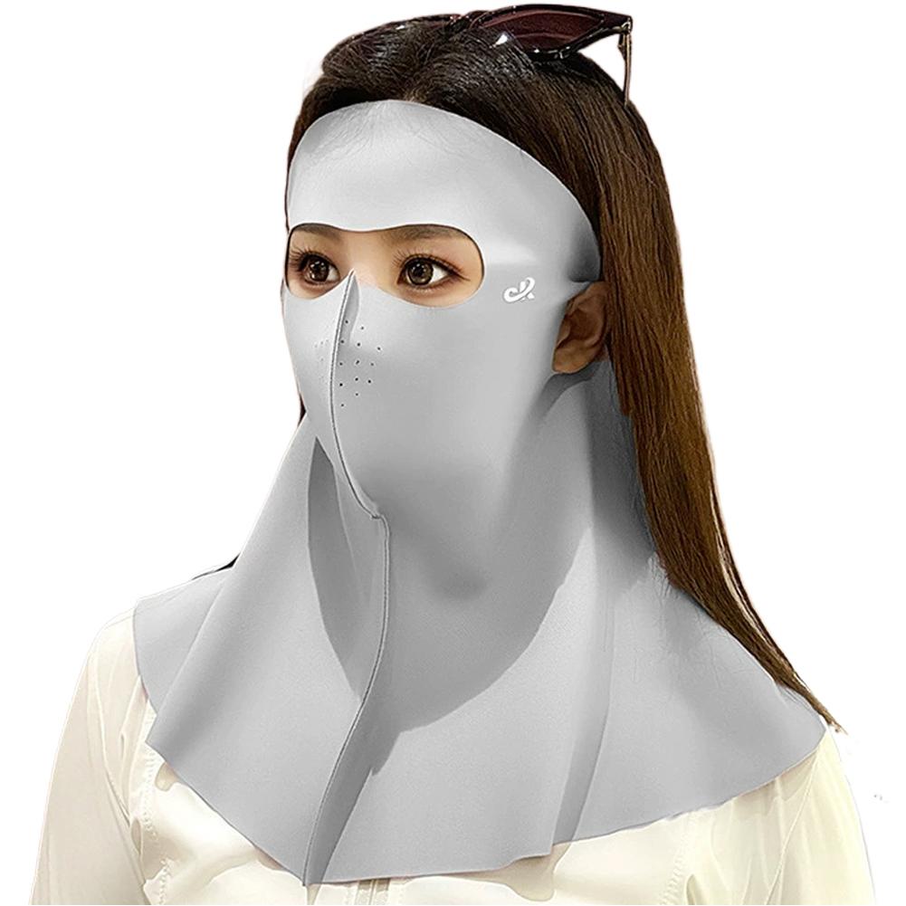 Full Face Sun Protection Mask - Breathable UV Sunscreen For Men Seamless Cover Neck Forehead Ou V7Q7