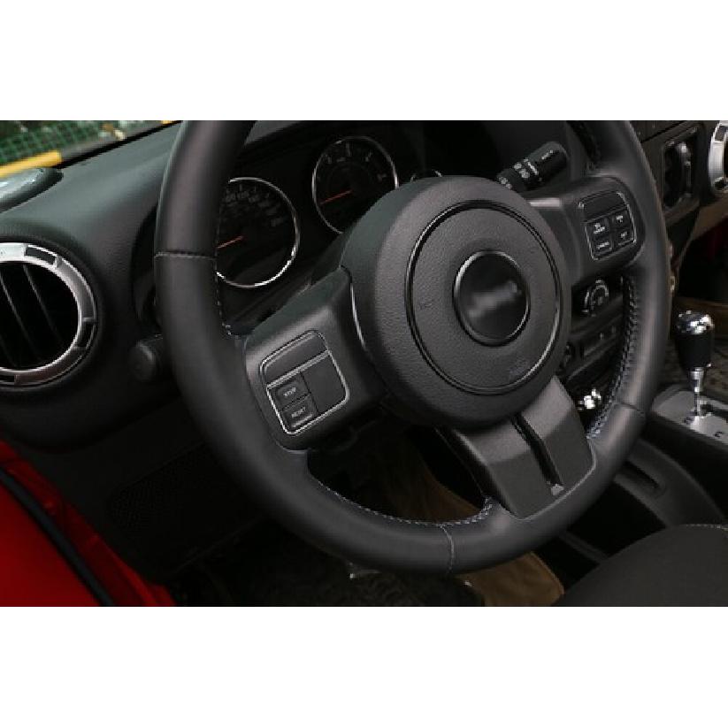 Steering Wheel Center Frame Trim for Jeep Wrangler 11-17 &Grand Cherokee 11-2013