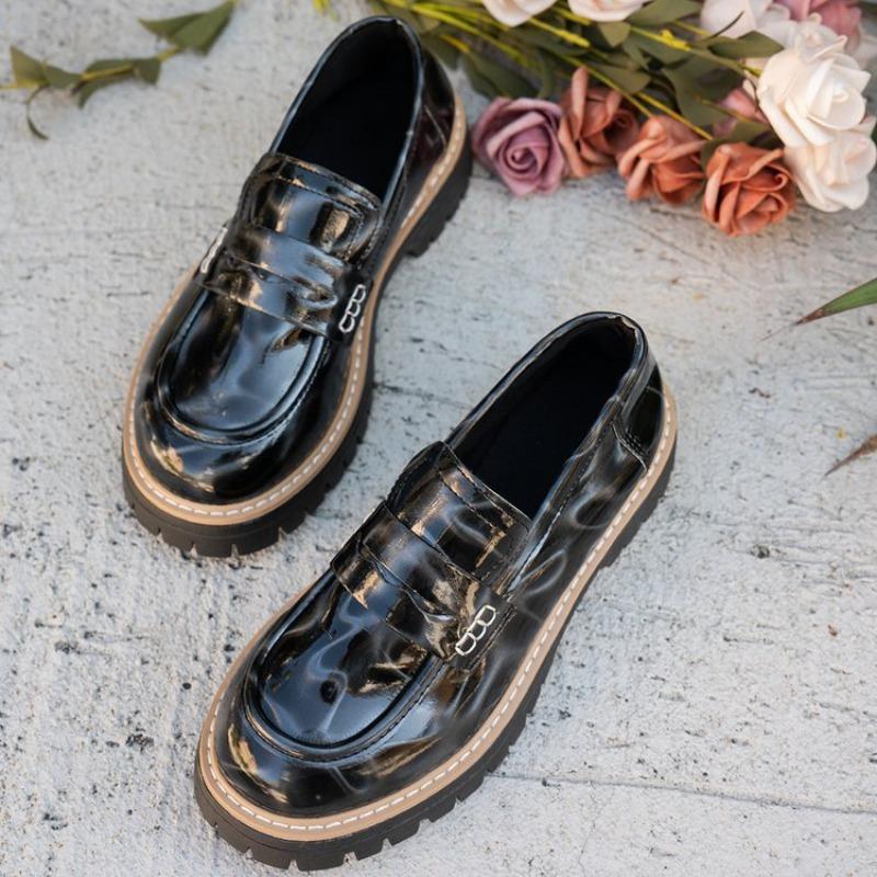 New single shoes large size leopard print fashion single shoes temperament ebay suede women's shoes