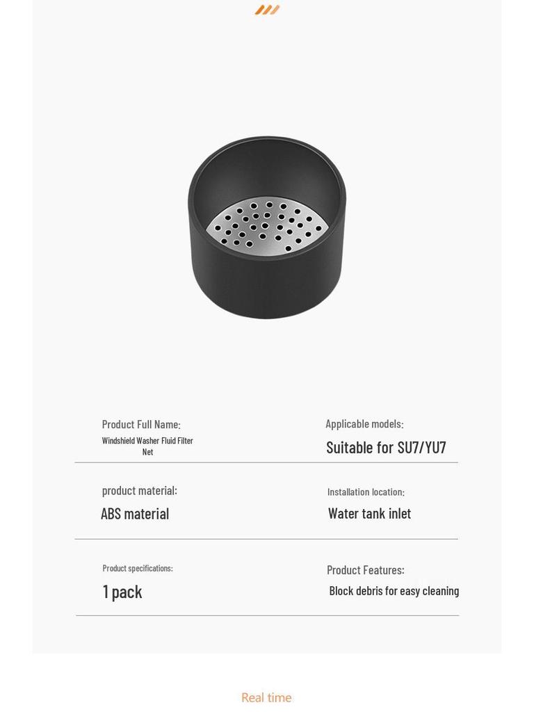 Schutzhülle für die Scheibenwaschdüse des Xiaomi YU7/SU7