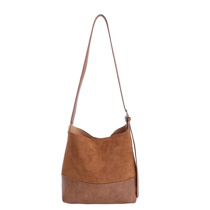 Large-capacity Underarm Bag, Single-shoulder Women's Crossbody Bag, Fashionable Bucket Bag, Commuter Tote Bag