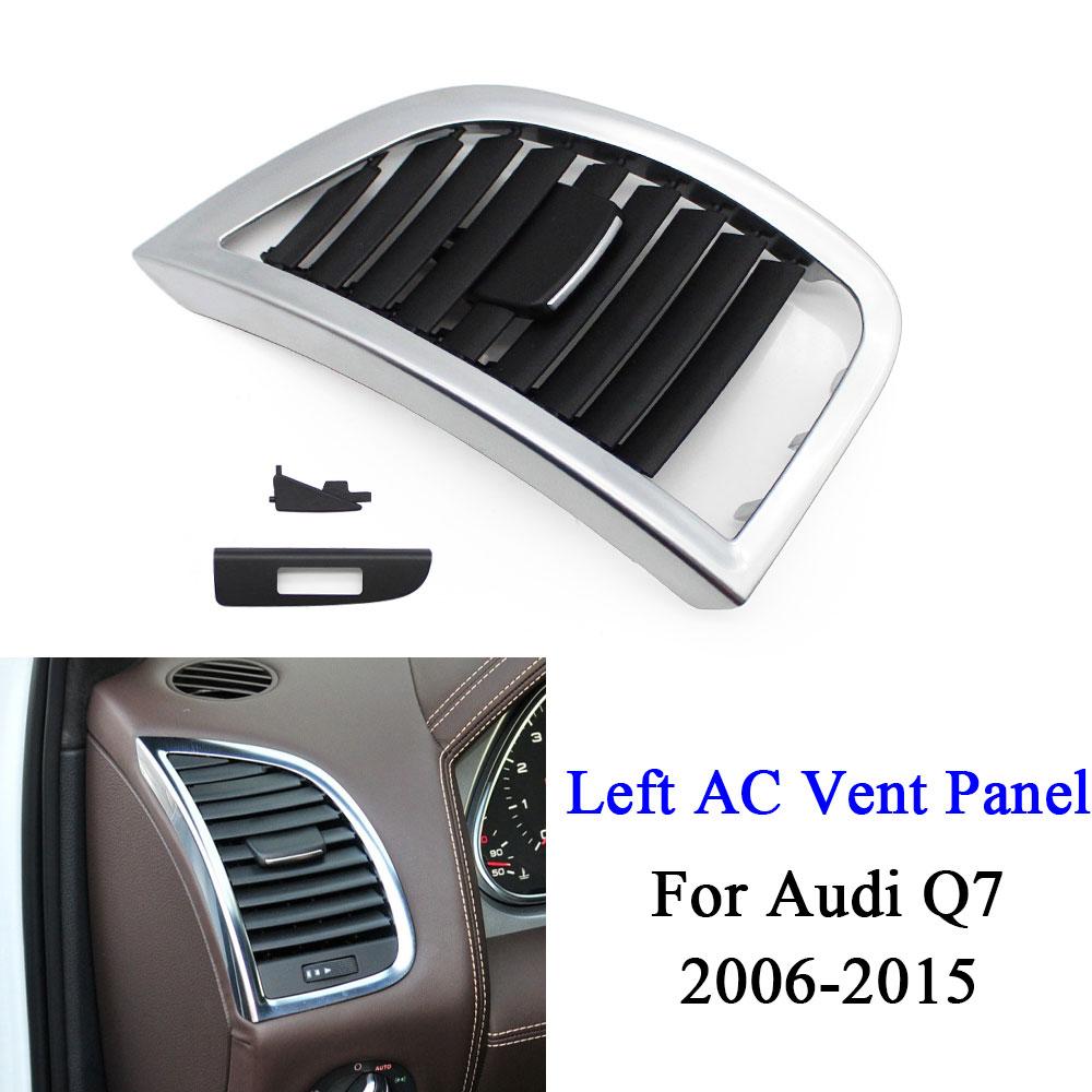 Front Dash Links Rechts Klimaanlage AC Vent Outlet Grille Abdeckung Panel Fori Q7 2006 2007 2008 2009 2010 2011-2015