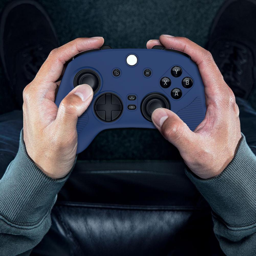 Für Razer Wolverine V3 Pro Gamepad Silikon Schutzhülle Sturzsicher Einfarbige Hülle Kratzfest Vollständige Schutzhülle