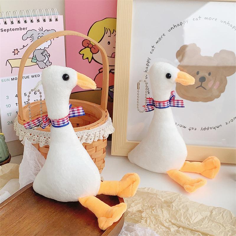 New Duck Plush Doll Pendant Mini Grabbing Machine Doll