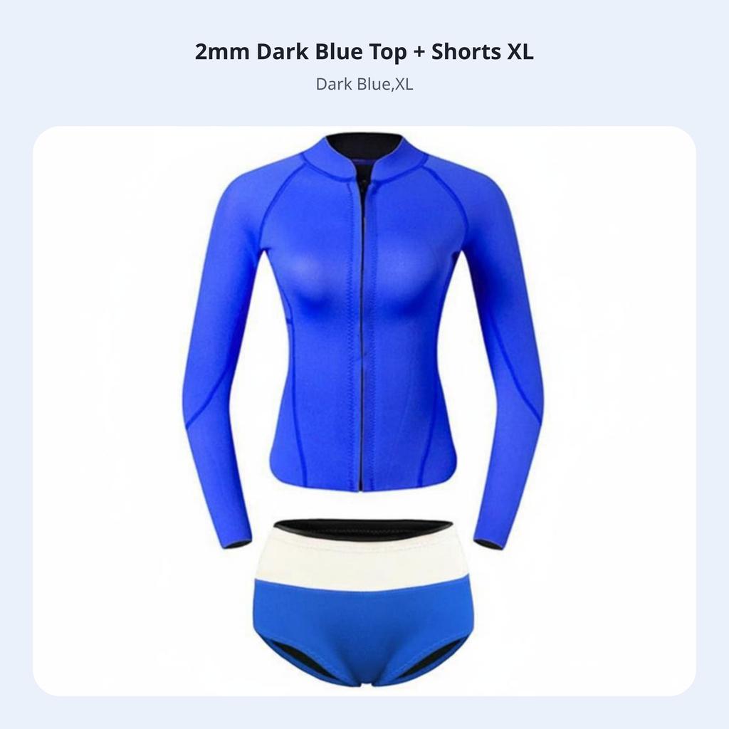 2Mm Thermal Wetsuit For Surfing