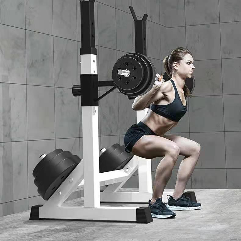 Men's Professional Home Gym: Bench Press, Squat Rack, Barbell, Dumbbell, Weightlifting Bench Equipment